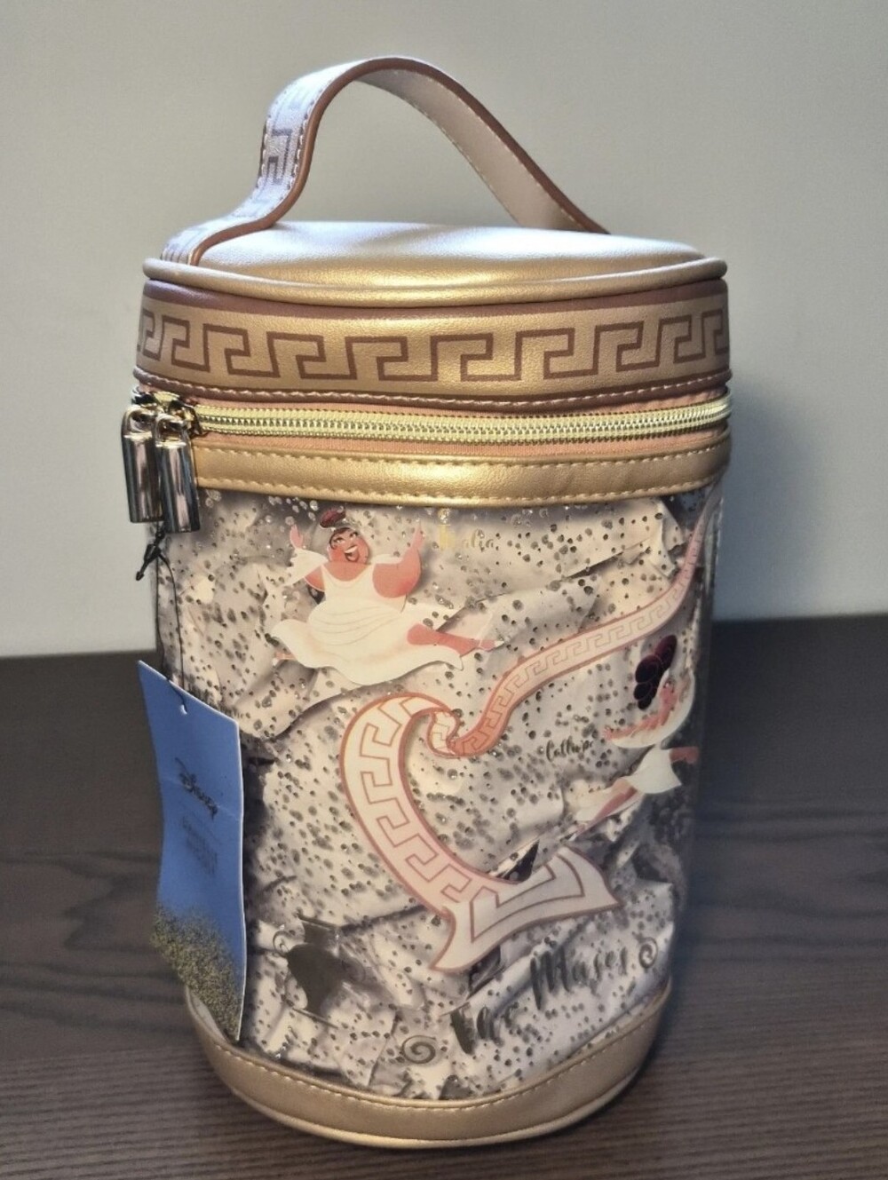 BoxLunch Exclusive Danielle Nicole Disney Hercules The Muses Train Case Bag, NWT